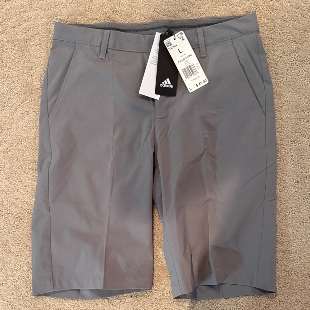 Adidas Classic Gray Shorts youth large
